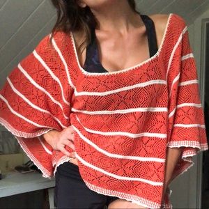 Free People poncho.  Small.
